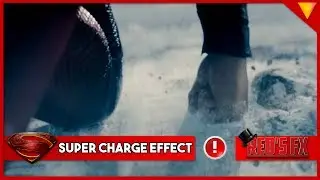 Superman Flight Super Charge Effect Hitfilm Express Tutorial | Red's Fx