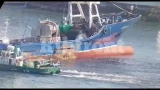 Судовладелец опроверг слухи о посадке рыболовного судна на мель у Шикотана
