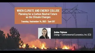 When Climate and Energy Collide