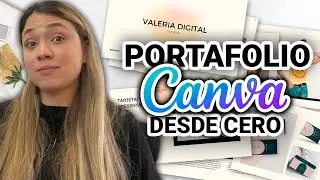 Canva - How to create a portfolio in Canva from scratch