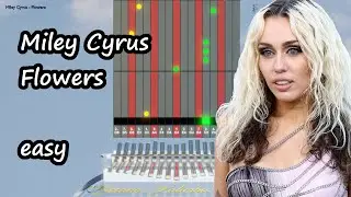 Kalimba tutorial:  Miley Cyrus - Flowers