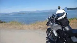 Overnight Motorcycle camping on the Olympic Penninsula