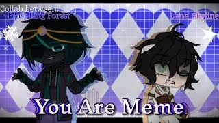 You are ||meme|| dreamtale x identity v|| Collab between|| Luna_skyline x Frost-ling forest||