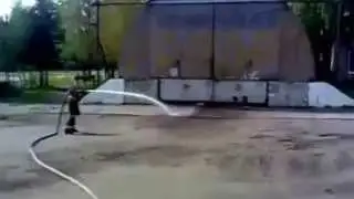 Суровые будни украинских пожарных