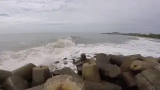 Surfing in Muine, Vietnam