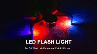 STARTRC LED Night Flight Signal Lights Flashing Light for DJI Mavic Mini/Mavic Air 2/Mini 2