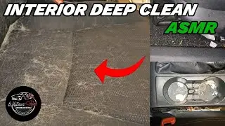 ASMR Car Interior Detailing, Cleaning & Wiping | No Talking | No Music