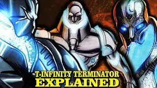 THE MOST POWERFUL TERMINATOR EVER CREATED T-INFINITY LORE EXLAINED - TEMPORAL TIME SHIFT