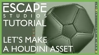 Let's Make An Asset In Houdini! VFX Festival Workshop with Mark Spevick