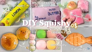 DIY the viral Squishy at home ✨🍡✂️