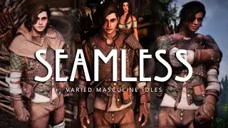 Seamless Varied Masculine Idles [Skyrim Animation Mod]