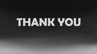 THANK YOU