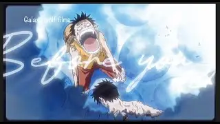 Luffy & Ace~before you go