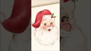 OUR LAST DAY! Day 24 of our watercolour advent calendar! Full tutorial on my channel now!