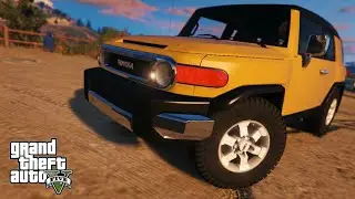 GTA V - Toyota FJ Cruiser - Authentic - Car Showcase - Cinematic