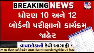 GSEB બોર્ડ પરીક્ષા 2025 ટાઈમ ટેબલ જાહેર🔥breaking news for 10th 12th Board Exam time table 2025#gseb