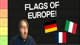 Ranking the Flags of Europe in a Tier List
