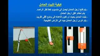 كورس مساحة: د. سعيد المغربي: 5- الميزانية الهندسية