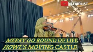 violin cover  [merry go round of life - Howl's Moving Castle].