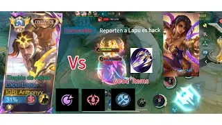 LAPU LAPU TOP GLOBAL , SOLO RANK NEW BILD 2025 GAMEPLAY MOBILE LEGENDS