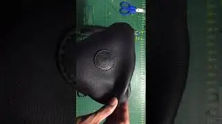 RSVR DYK soft black flyweight clutch bag