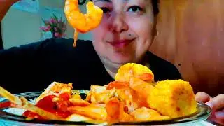 Trying the TWO FISH Seafood Boil from Wal-Mart
