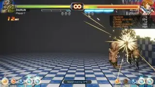 FIGHTING EX LAYER Darun Mister 100% combo