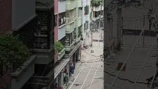 ছাত্র আন্দোলনে রাস্তার অবস্থা