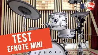 EFnote mini | E-Drum Demo | Test | Review | Sounds | Baguetterie
