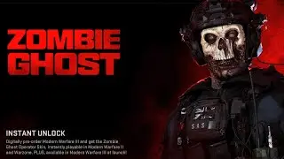 Zombie Ghost🔓MW3 Pre Order Bonus