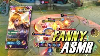 FANNY ASMR GAMEPLAY! NO BACKGROUND MUSIC | MLBB