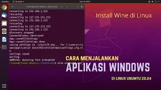 Install Wine dan cara menjalankan aplikasi Windows di Linux Ubuntu 20.04