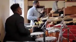 15-year-old Jaylan Crout Playing Drums in Church (Part 2)