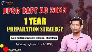 CAPF AC 2023 PREPARATION STRATEGY | Exam Pattern | Syllabus | Books | TARGET CAPF 2023 