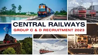 Central Railway Recruitment 2023 || Central Railway Vacancy 2023 || Railway Group C & D Vacancy 2023
