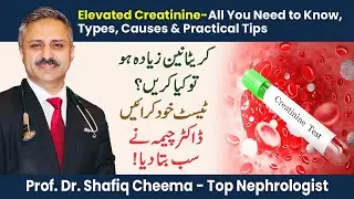 Elevated or Raised Creatinine - All You Need to Know #kidneyfailure #creatinine #ckd