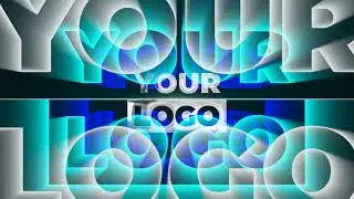 Glossy Glitch Intro | After Effects Logo Animation Template