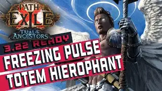 [3.22]FREEZING PULSE TOTEM Hierophant Path of Exile Build Guide