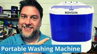 Portable Washing Machine - best portable washing machine of 2021? ROVSUN mini washing machine [340]