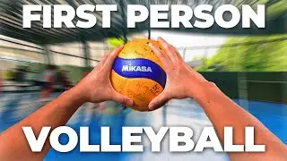 First Person Volleyball Is Absolutely Incredible | POV Volleyball Episode 1