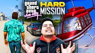Playing GTA Vice City in 2021 with Ultra Graphics | GTA Vice City Helicopter Mission 😨