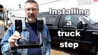 Installing a truck step