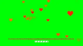 Particles and audio spectrum | Green screen effect | Without text | King Effects