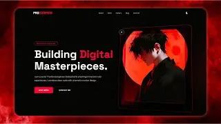 Create A Portfolio Website Using HTML and CSS Only - Easy Tutorial