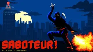 Jeux Cultes : Saboteur de Durell Software, sur ZX Spectrum, Amstrad CPC, Commodore 64 ...