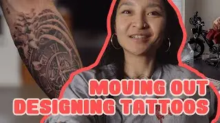 Moving out, designing tattoos, and hospitalized