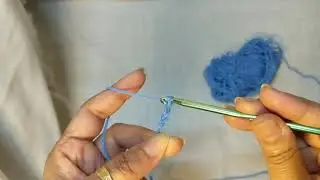 HOW TO WORK A CROCHET CHAIN STITCH  (ch)