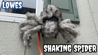 Shaking Spider by Lowes 2023  🎃👻 - Demo/Review
