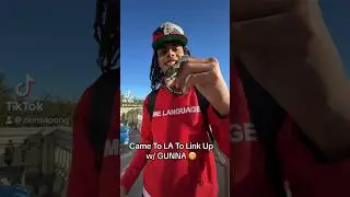 GUNNA Caught Lacking In LA🤣🫵 #shorts #gunna #ysl #ysltrial #yslwoody #losangeles #snitch#snake