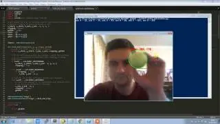 OpenCV+Python get color object from video stream to track it